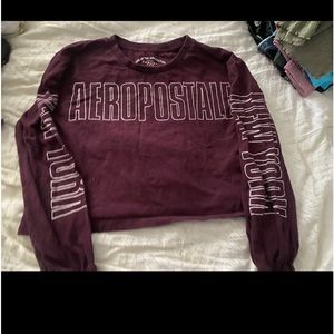 areopostle cropped hoodie